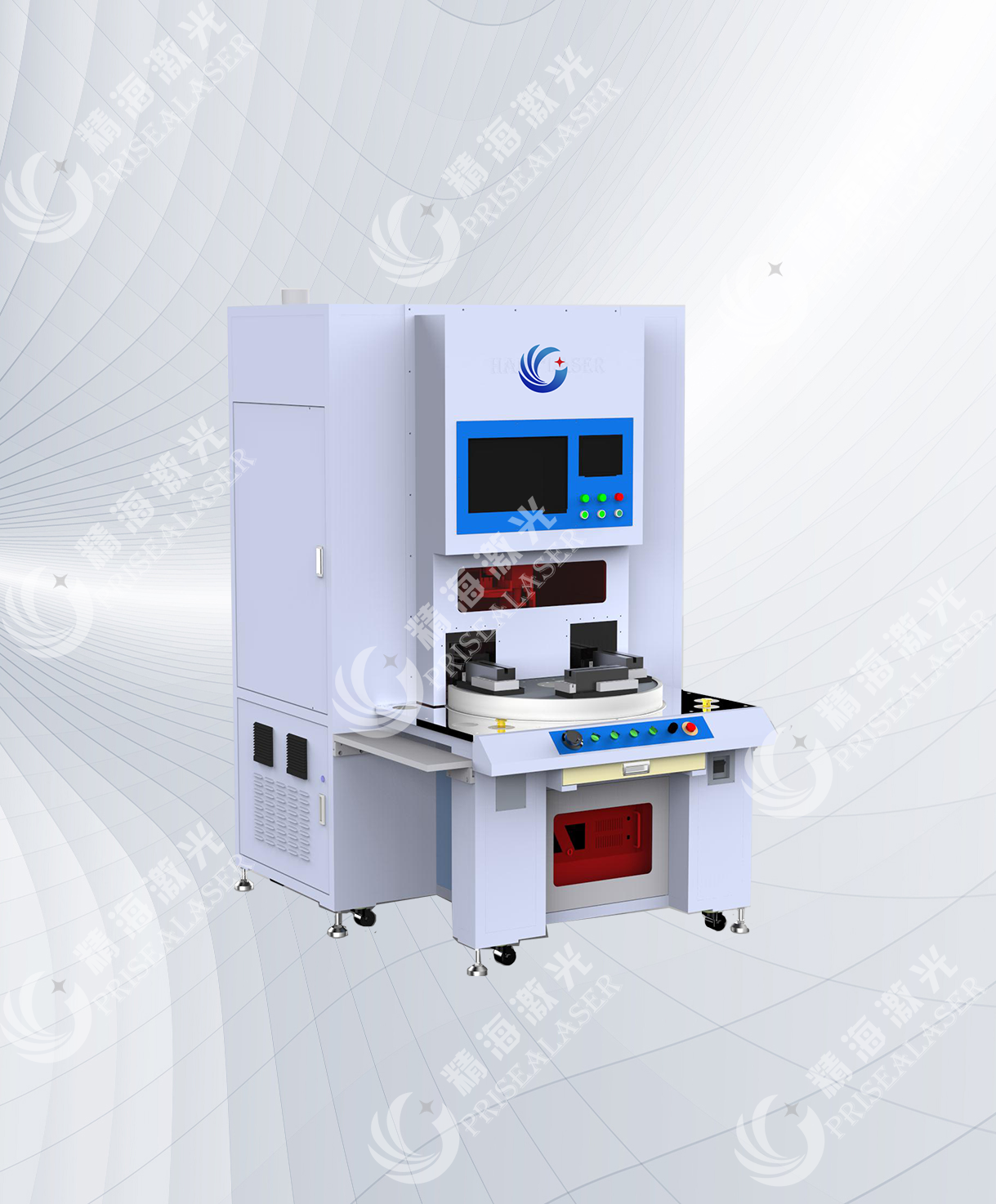 Battery plug laser welding equipment