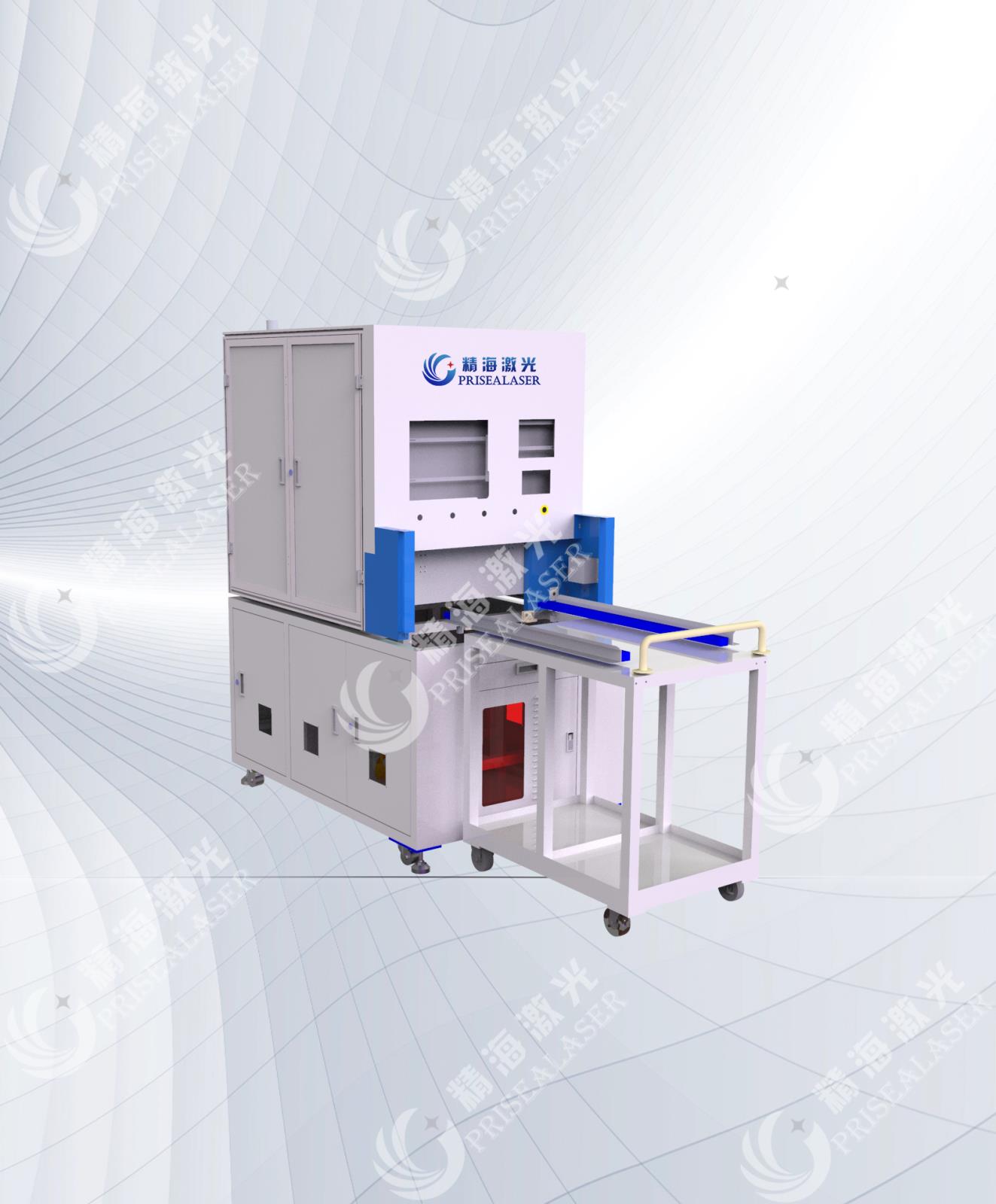 Laser marking equipment for soft pack battery packaging layer