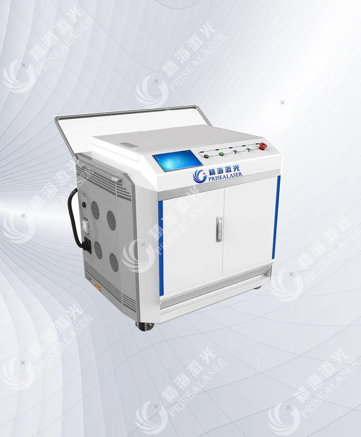 High power laser cleaning machine